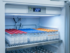 Pharmaceutical cold chain storage vaccines biologics temperature control India